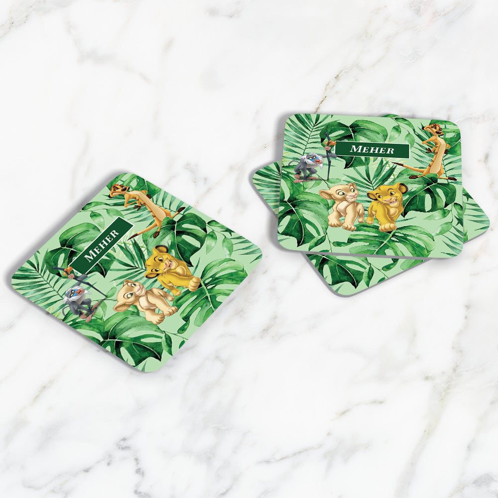 Baby Jungle King Coasters (kids)