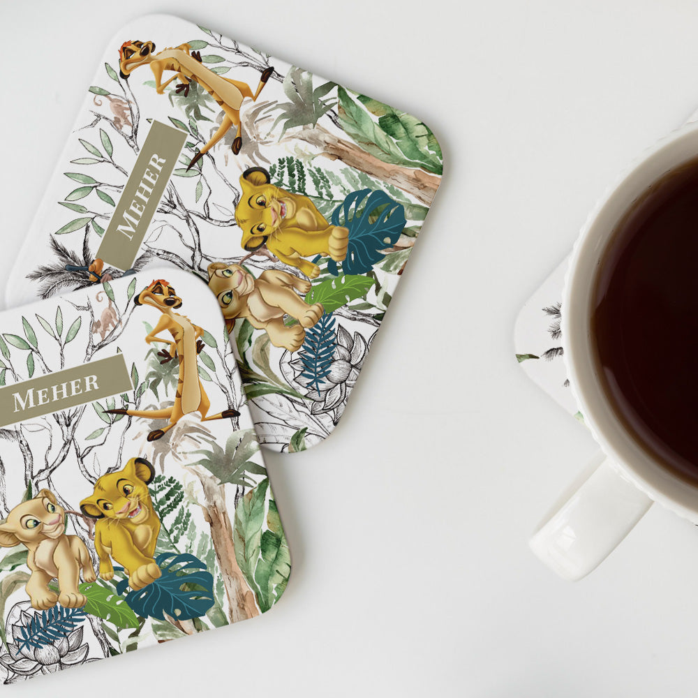 Baby Jungle King Coasters (kids)