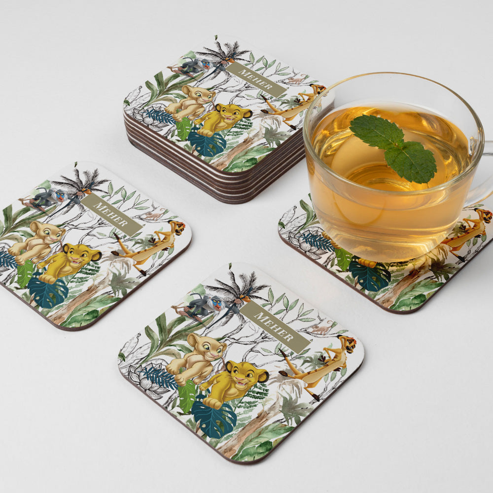Baby Jungle King Coasters (kids)