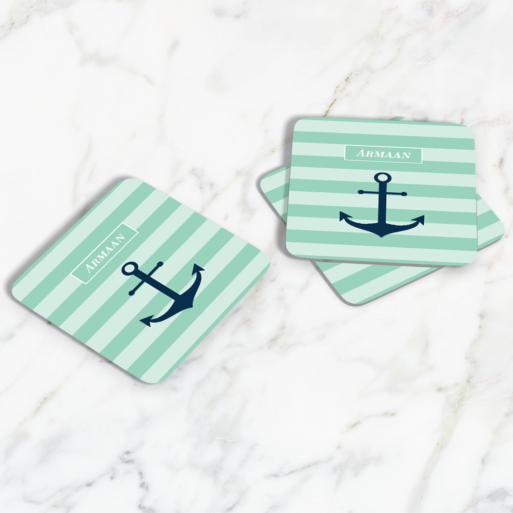 Nautical Anchor Coasters (kids)
