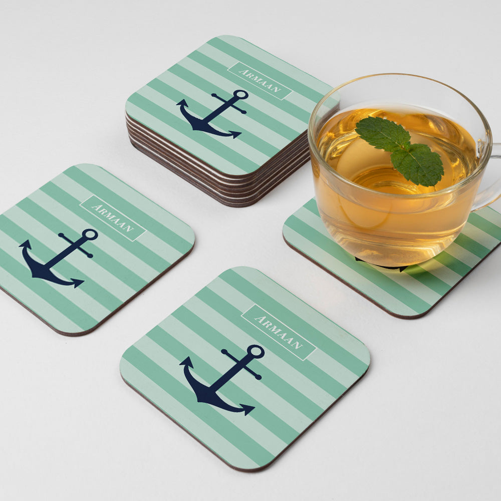 Nautical Anchor Coasters (kids)