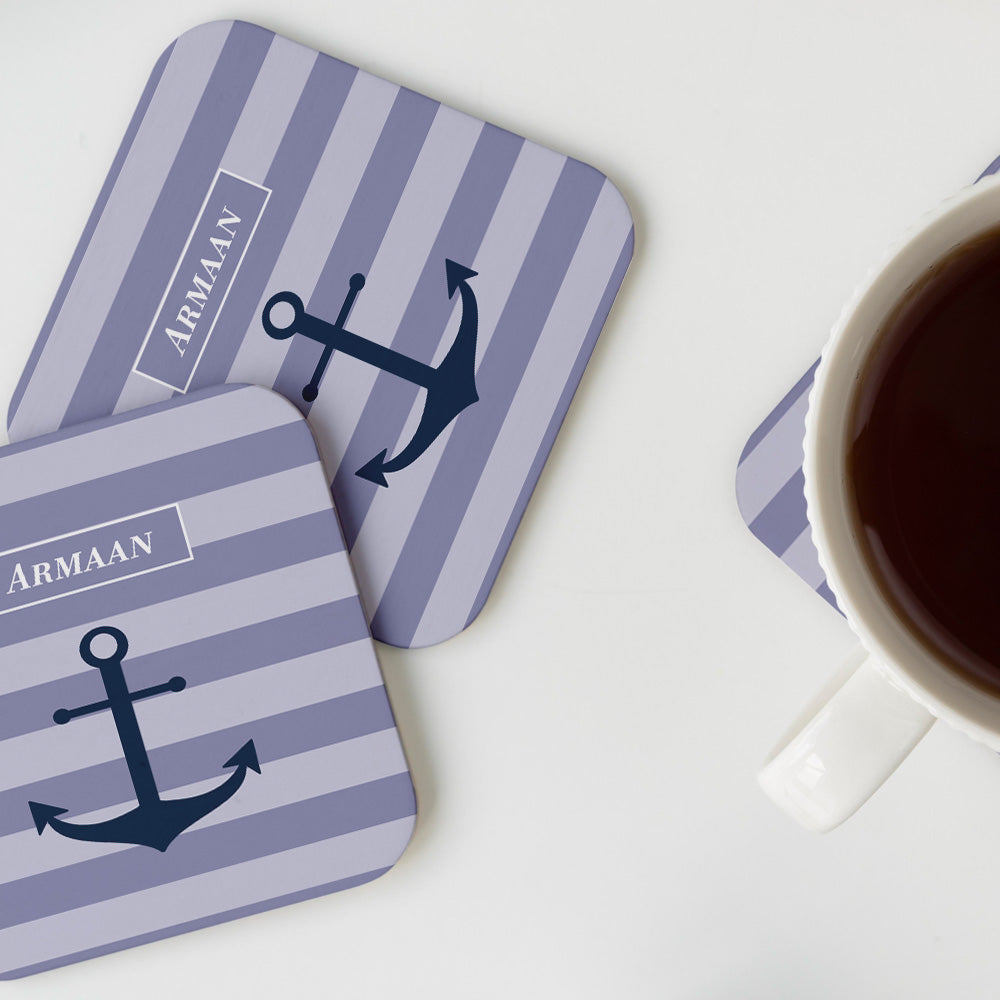 Nautical Anchor Coasters (kids)