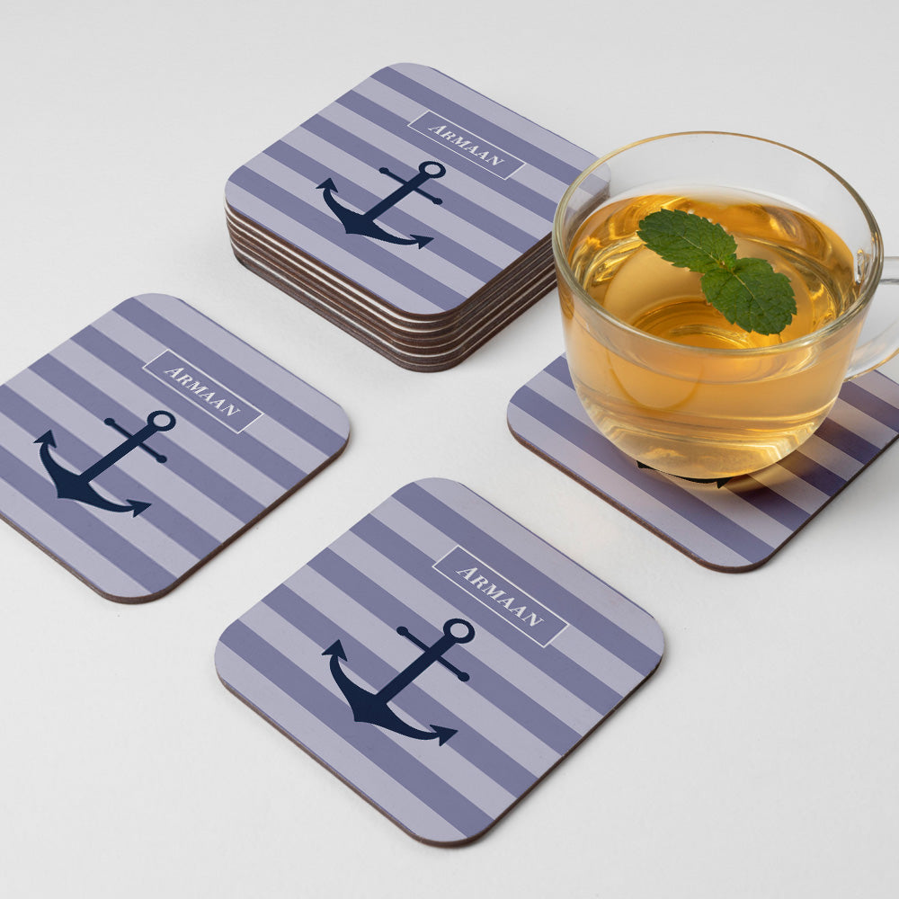 Nautical Anchor Coasters (kids)