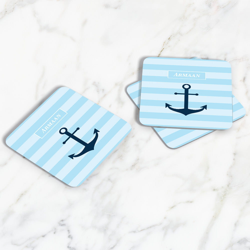 Nautical Anchor Coasters (kids)