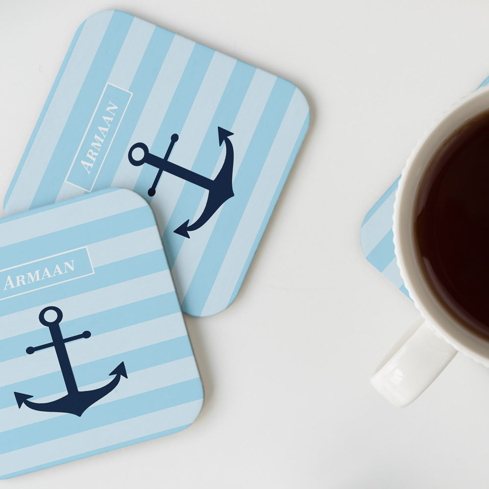 Nautical Anchor Coasters (kids)