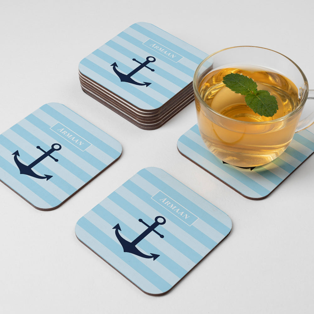 Nautical Anchor Coasters (kids)