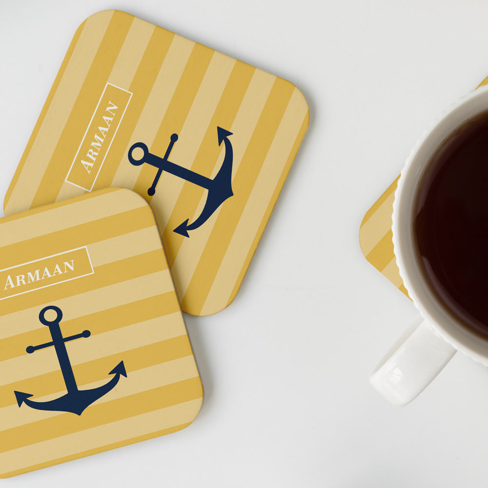 Nautical Anchor Coasters (kids)