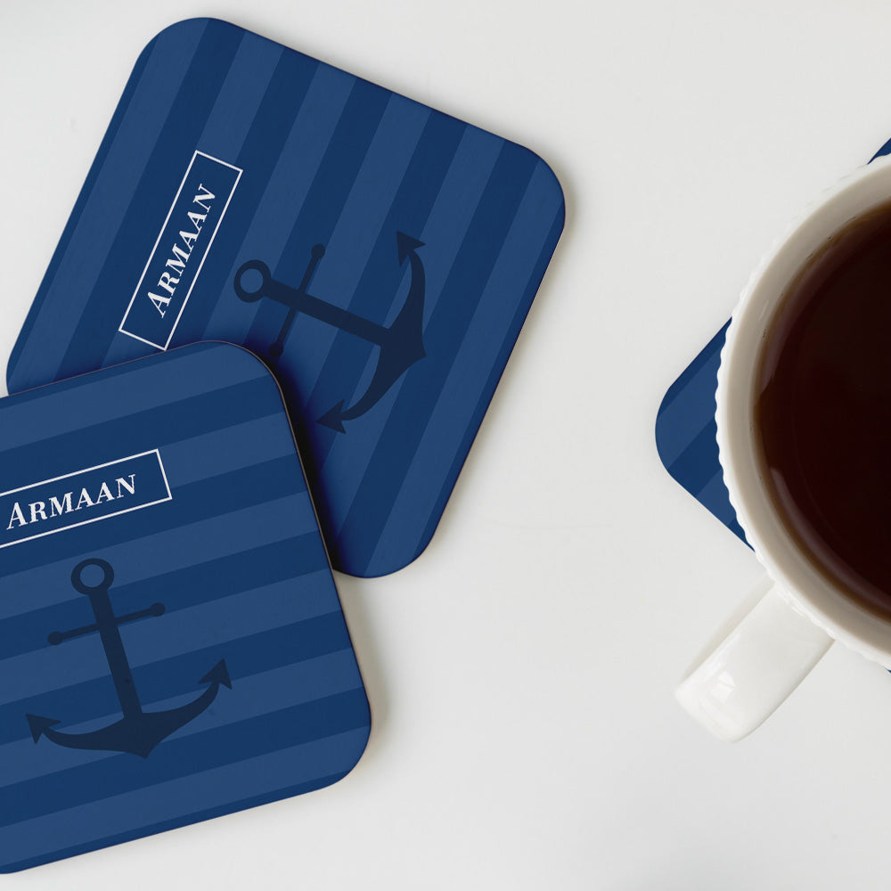 Nautical Anchor Coasters (kids)