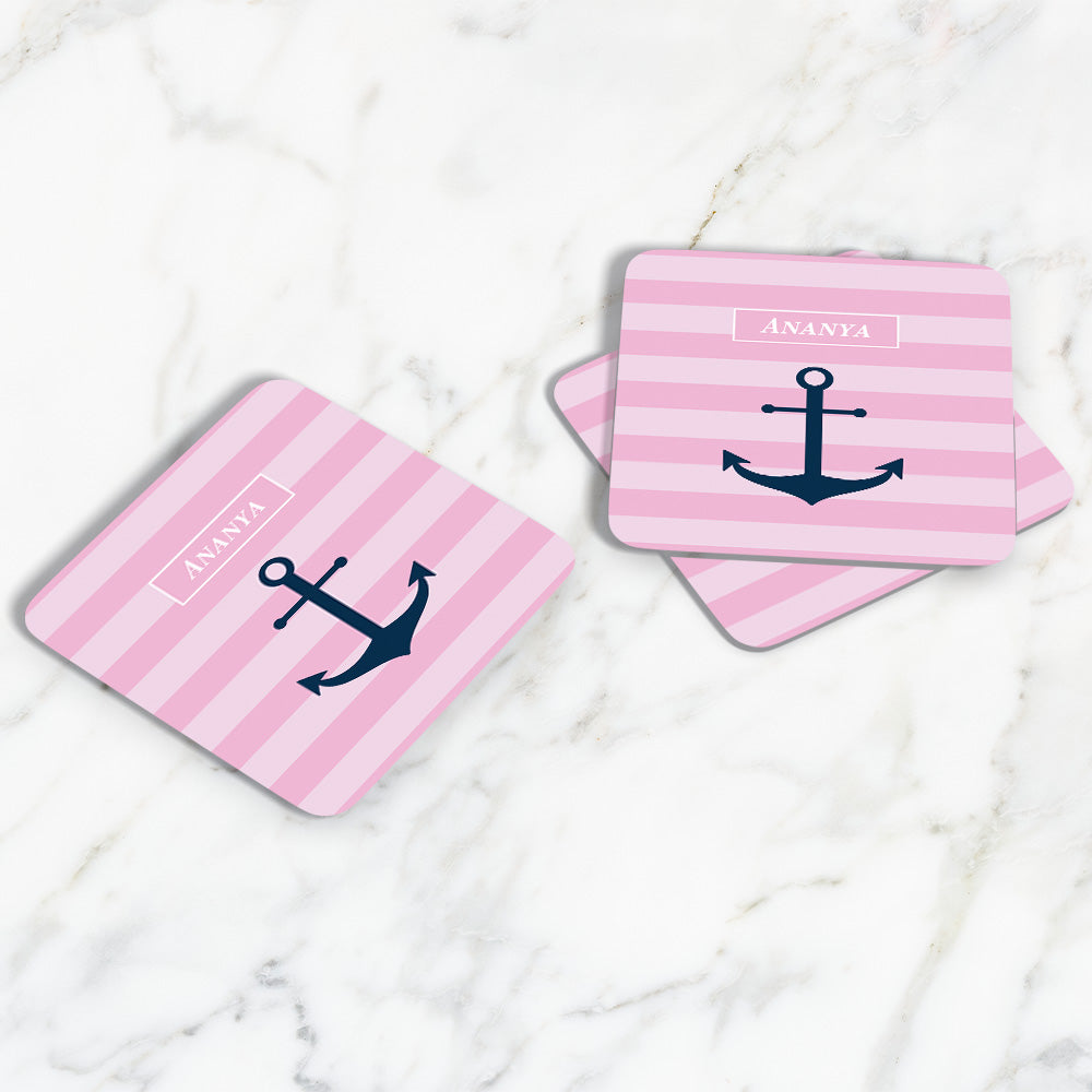 Nautical Anchor Coasters (kids)