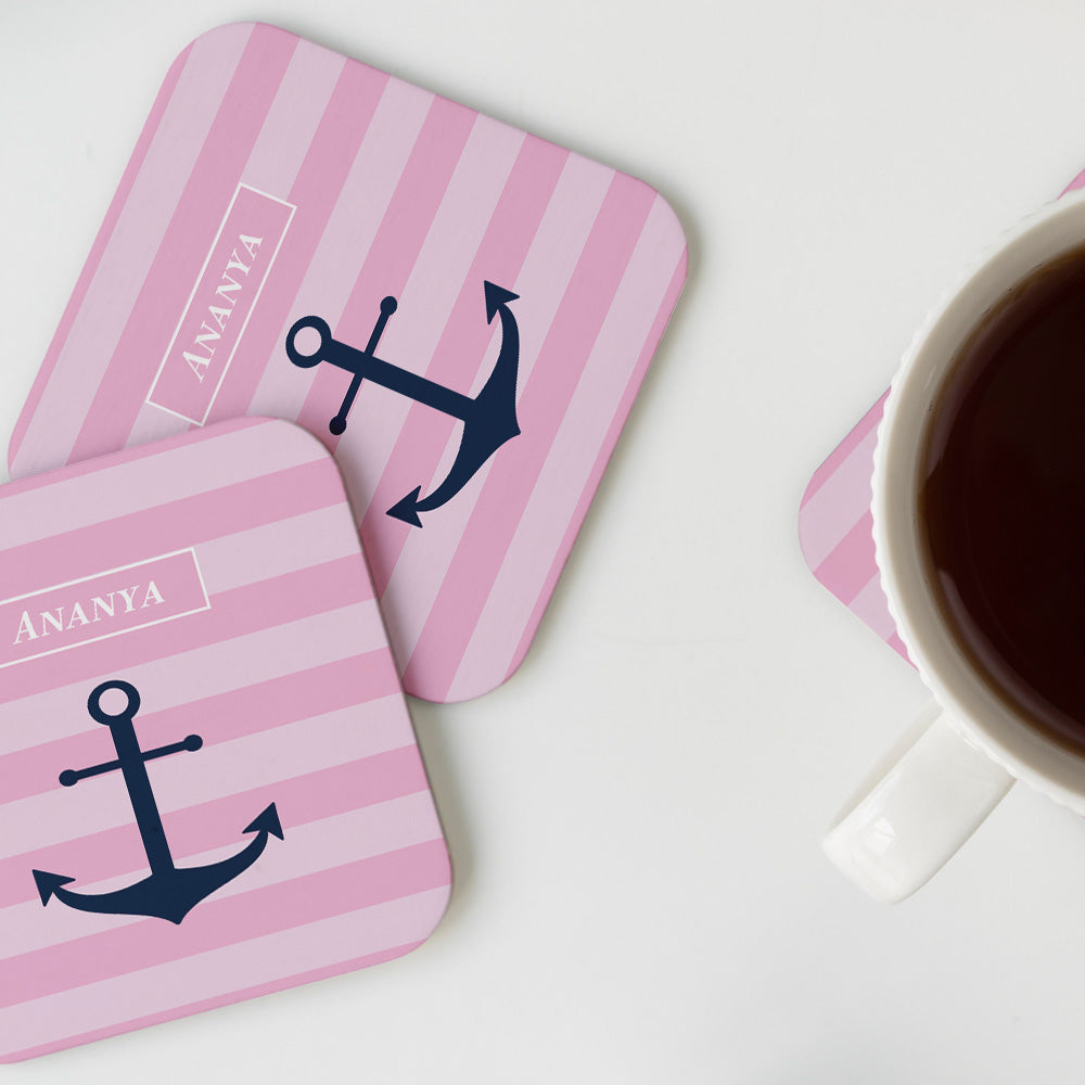 Nautical Anchor Coasters (kids)