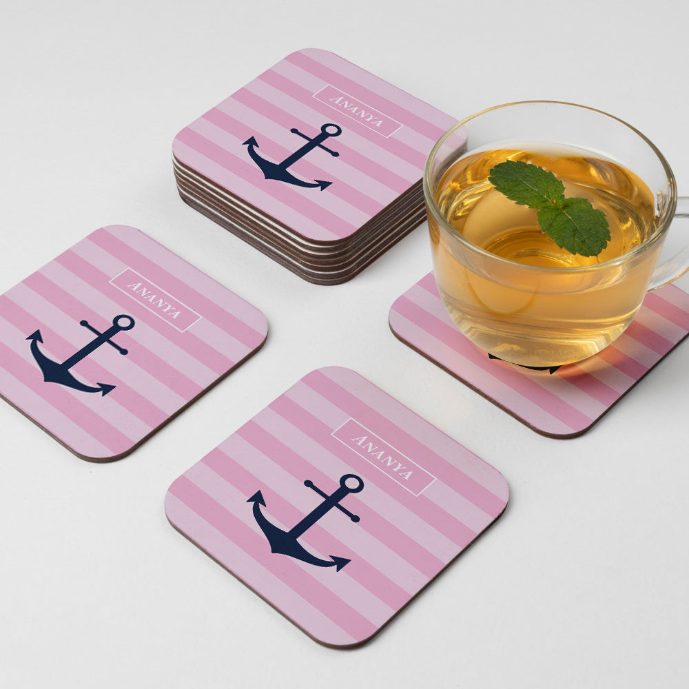 Nautical Anchor Coasters (kids)
