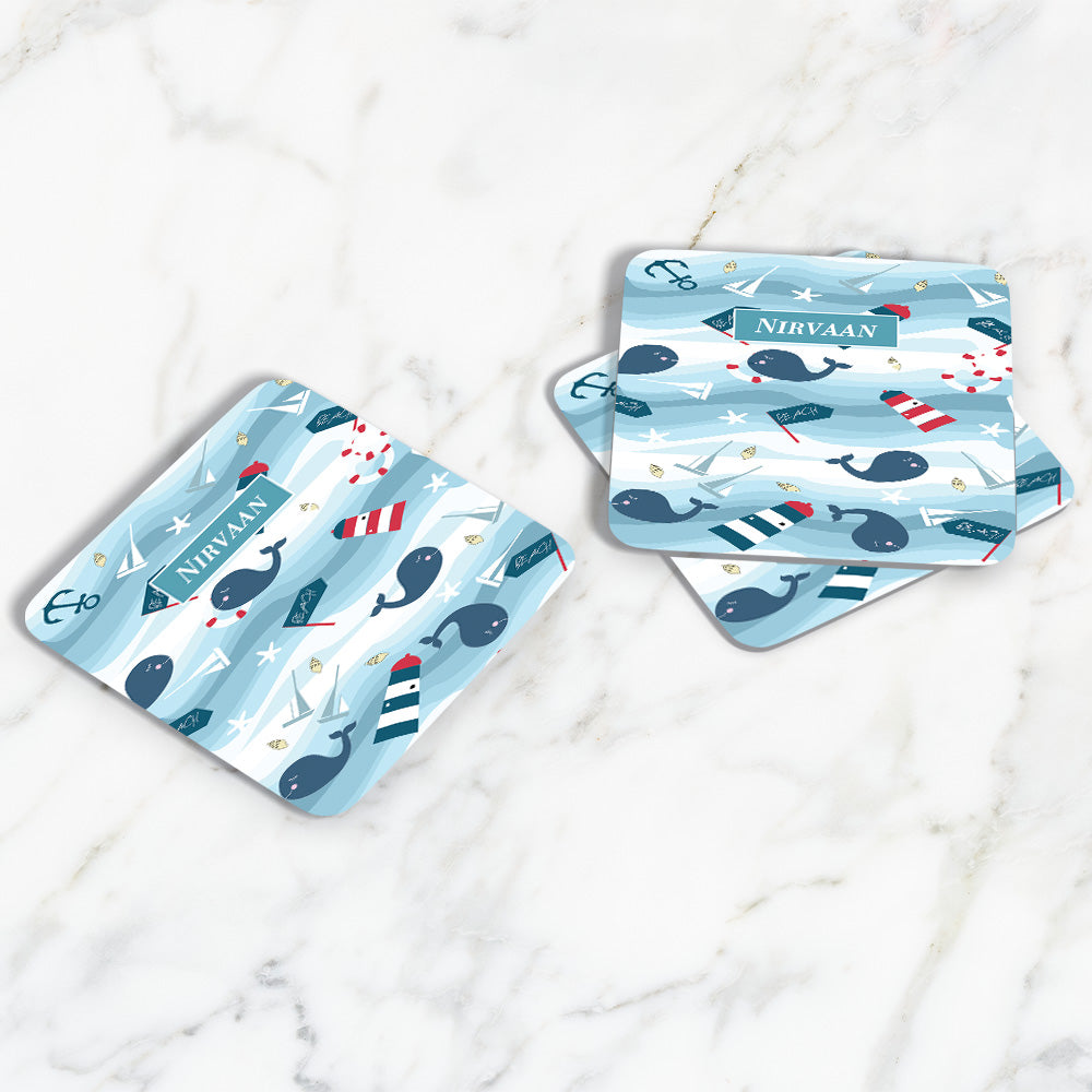 Nautical Dreams Coasters (kids)