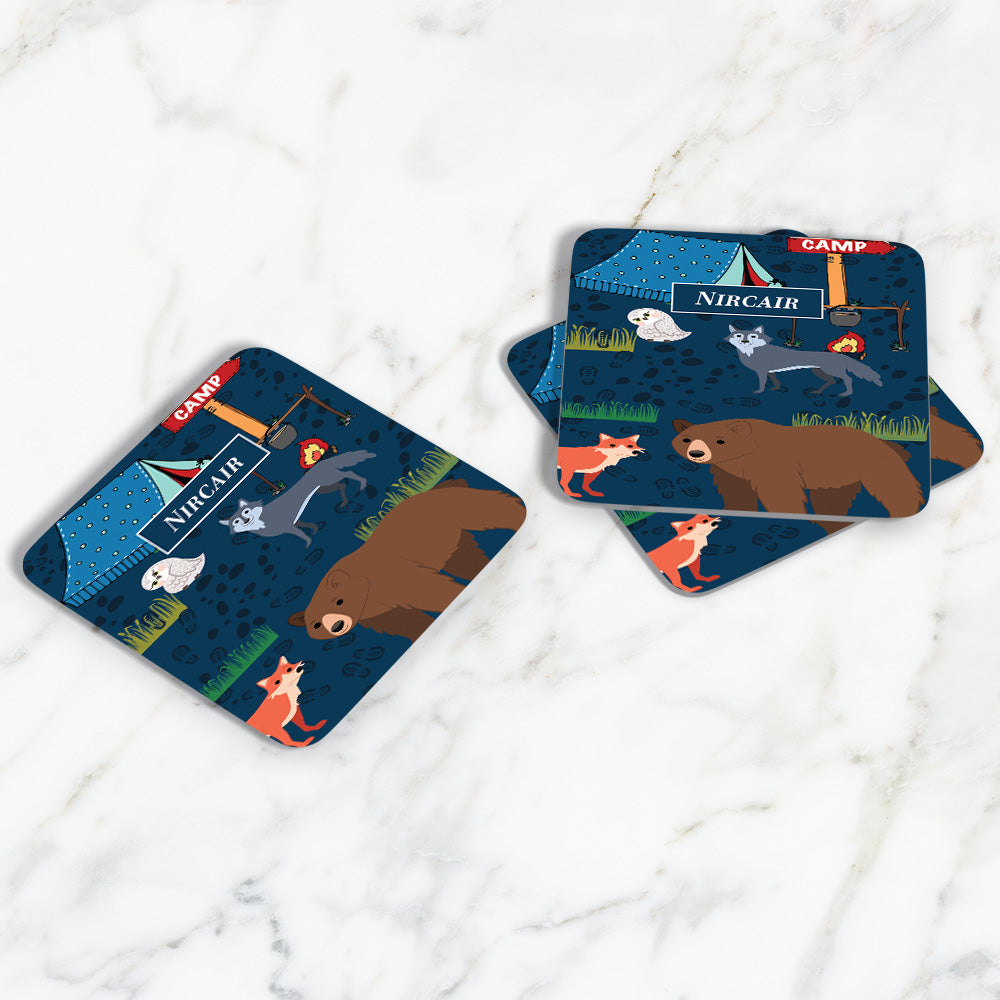 Camp Life Coasters (kids)