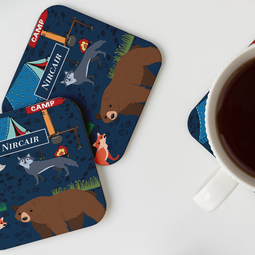 Camp Life Coasters (kids)