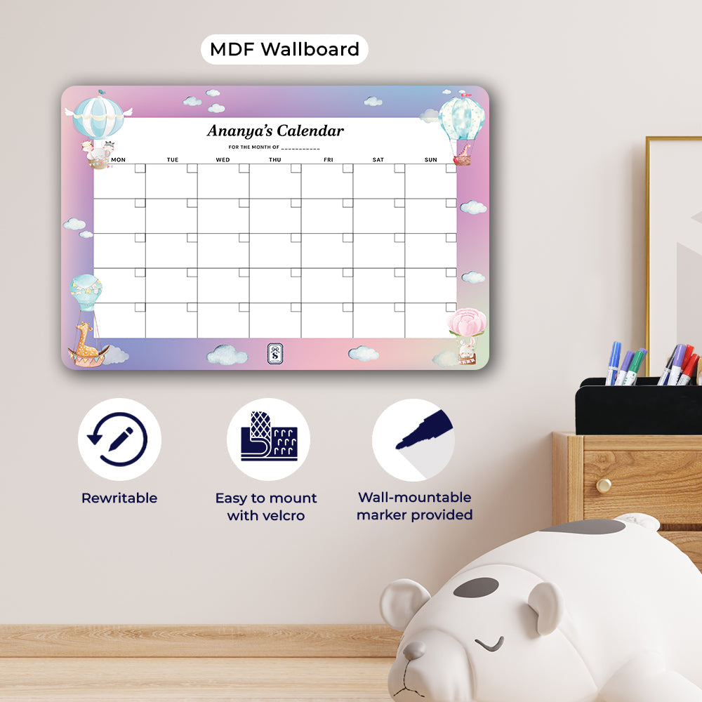 Happy Ballooners Kids Calendar