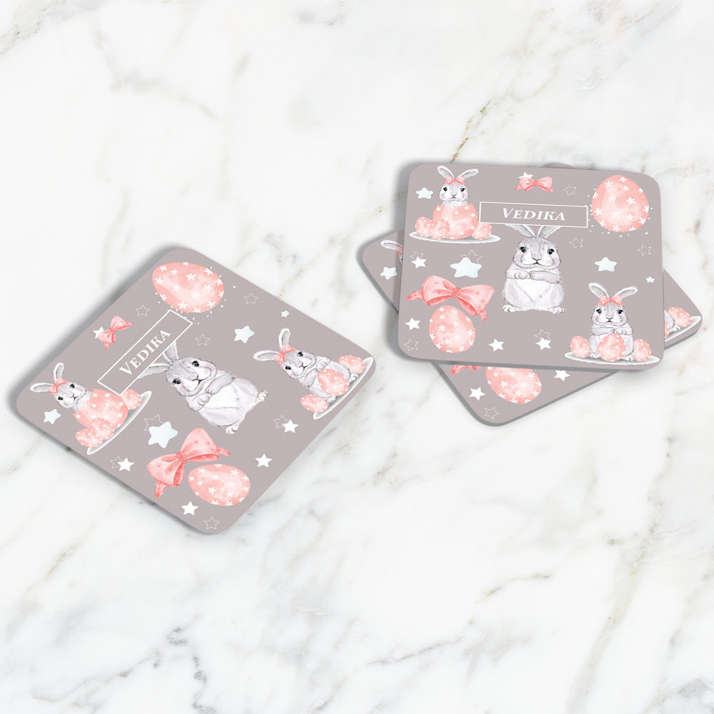 Easter Bunnies Coasters (kids)