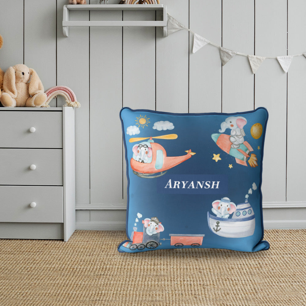 Captain Ellie Cushion Cover (kids)