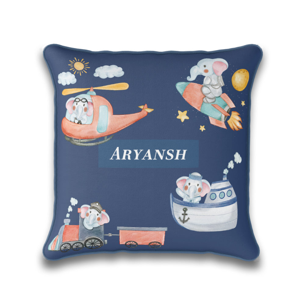 Captain Ellie Cushion Cover (kids)