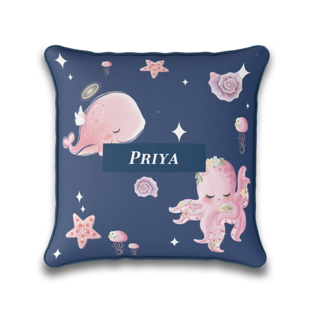 Blushing Underseas Cushion Cover (kids)