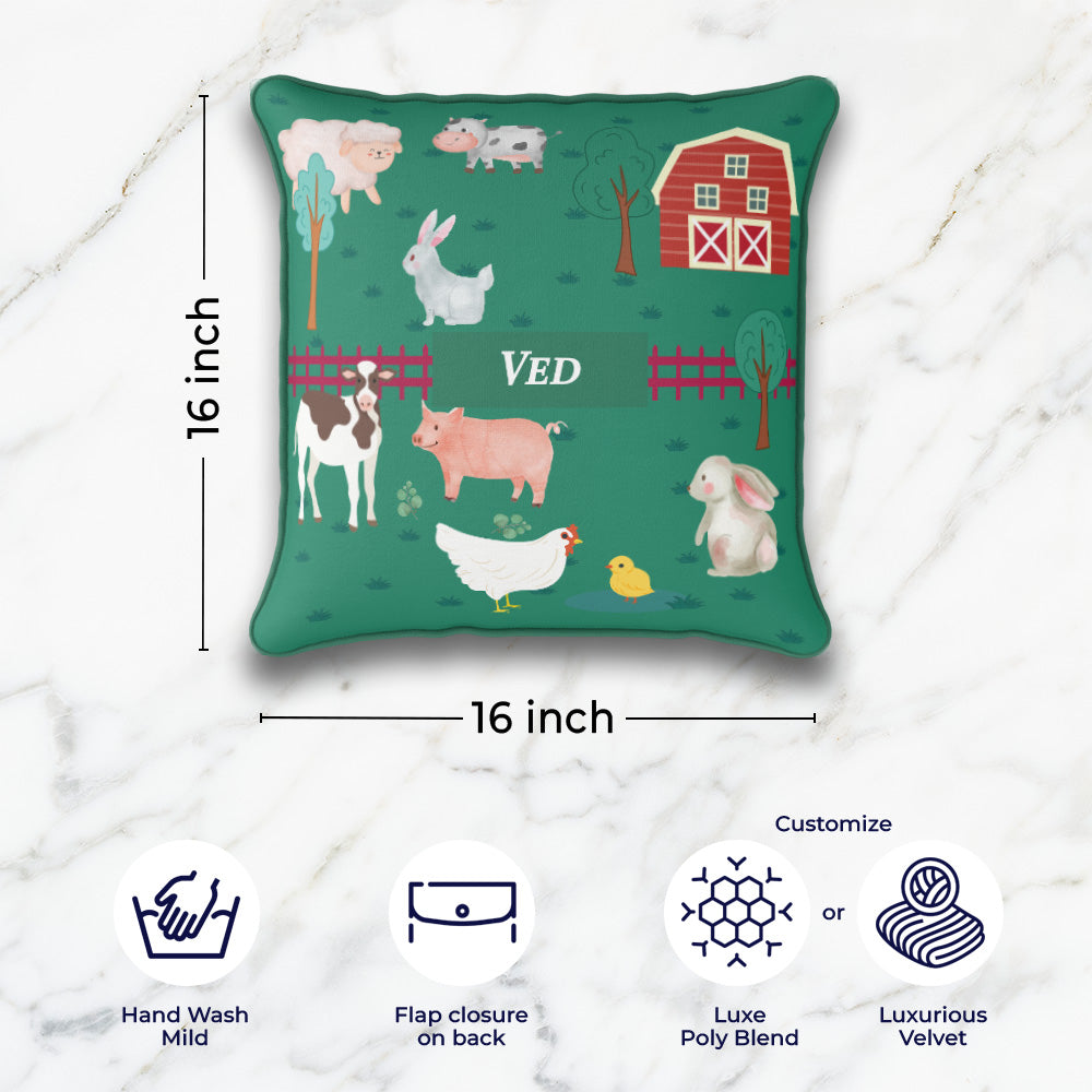 Farm Friends Cushion Cover (kids)