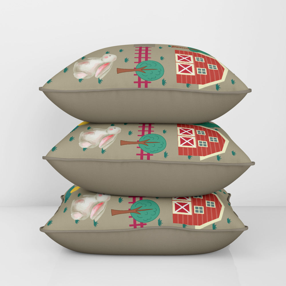 Farm Friends Cushion Cover (kids)