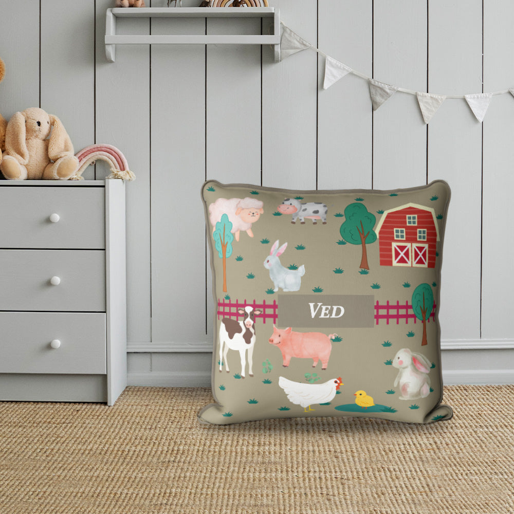 Farm Friends Cushion Cover (kids)