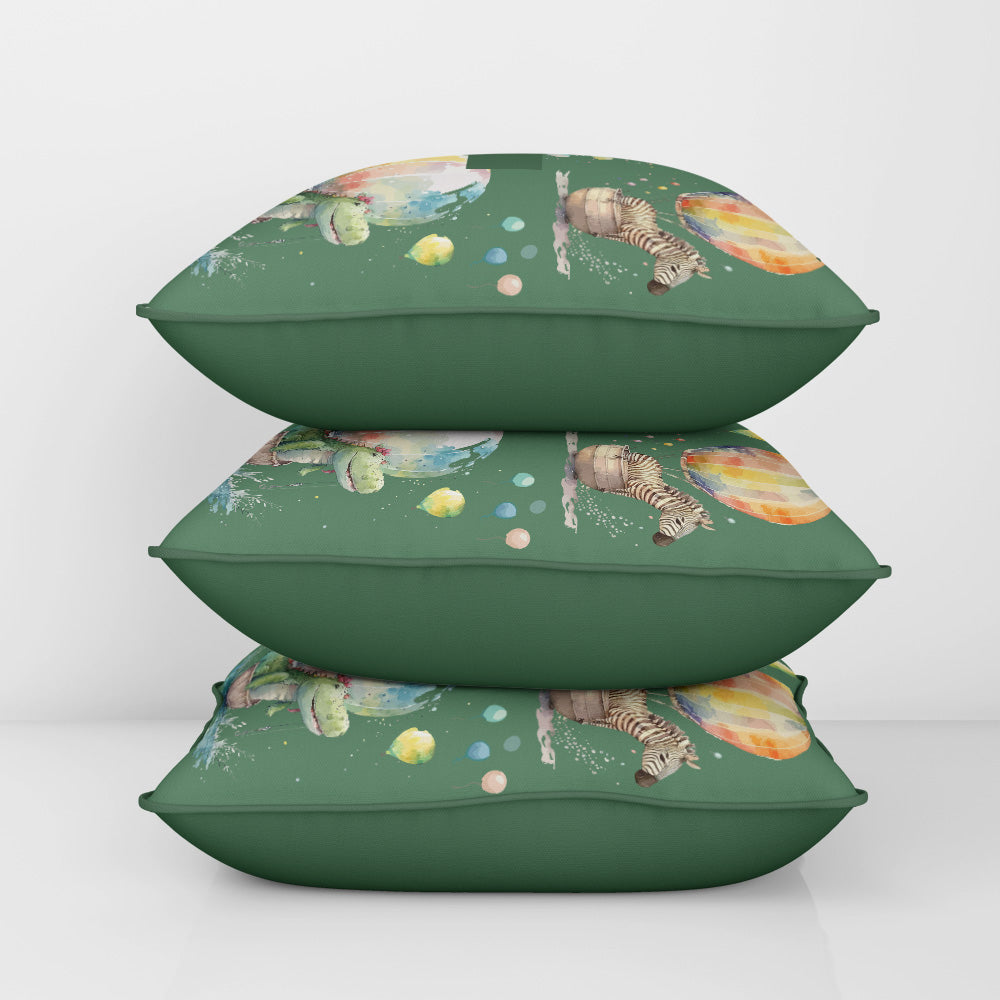 Balloon Safari Cushion Cover (kids)