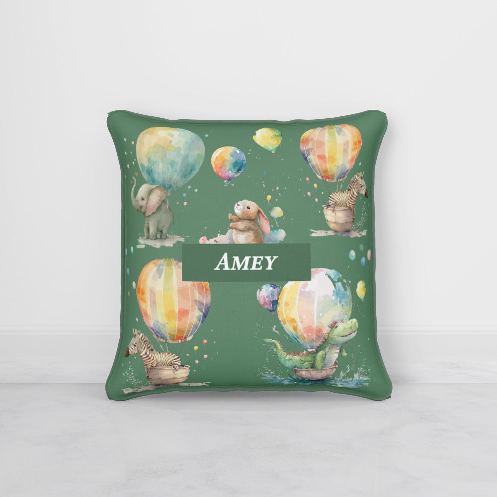 Balloon Safari Cushion Cover (kids)