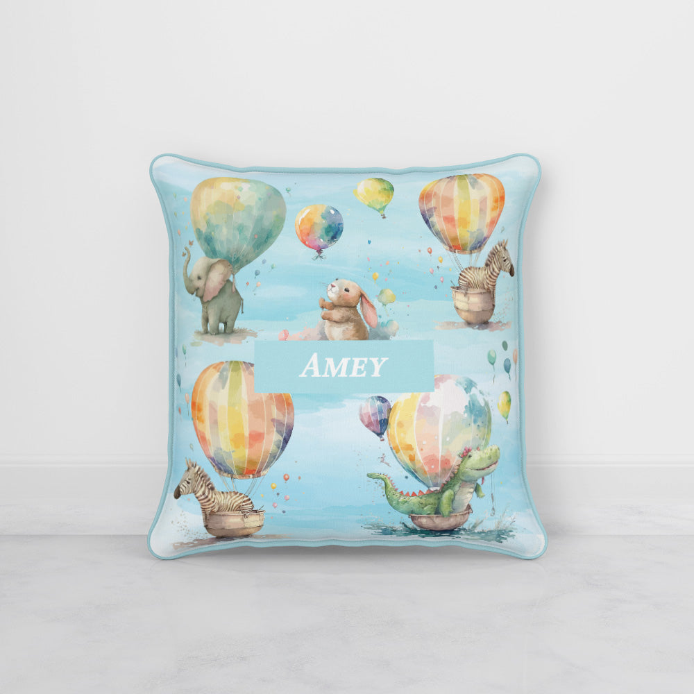 Balloon Safari Cushion Cover (kids)