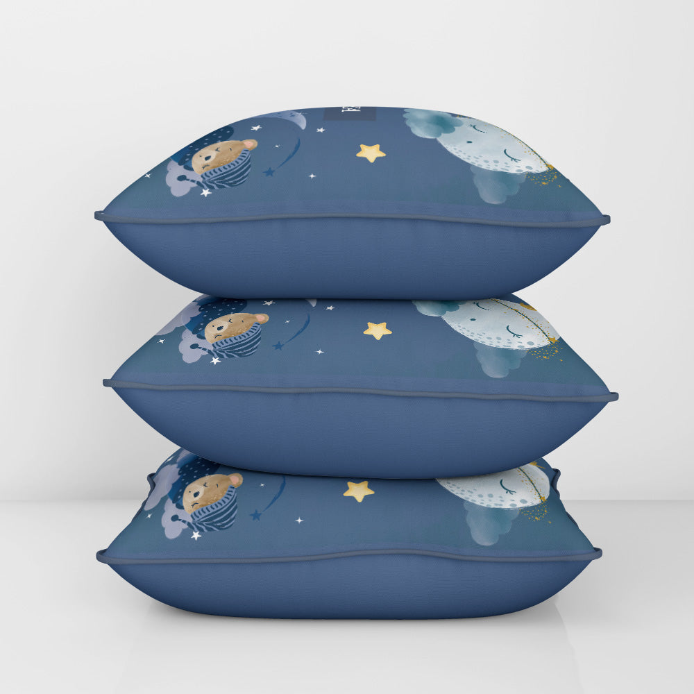 Moonlight Snuggles Cushion Cover (kids)