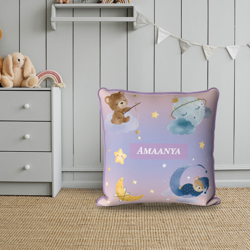 Moonlight Snuggles Cushion Cover (kids)
