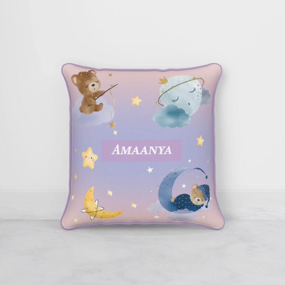 Moonlight Snuggles Cushion Cover (kids)