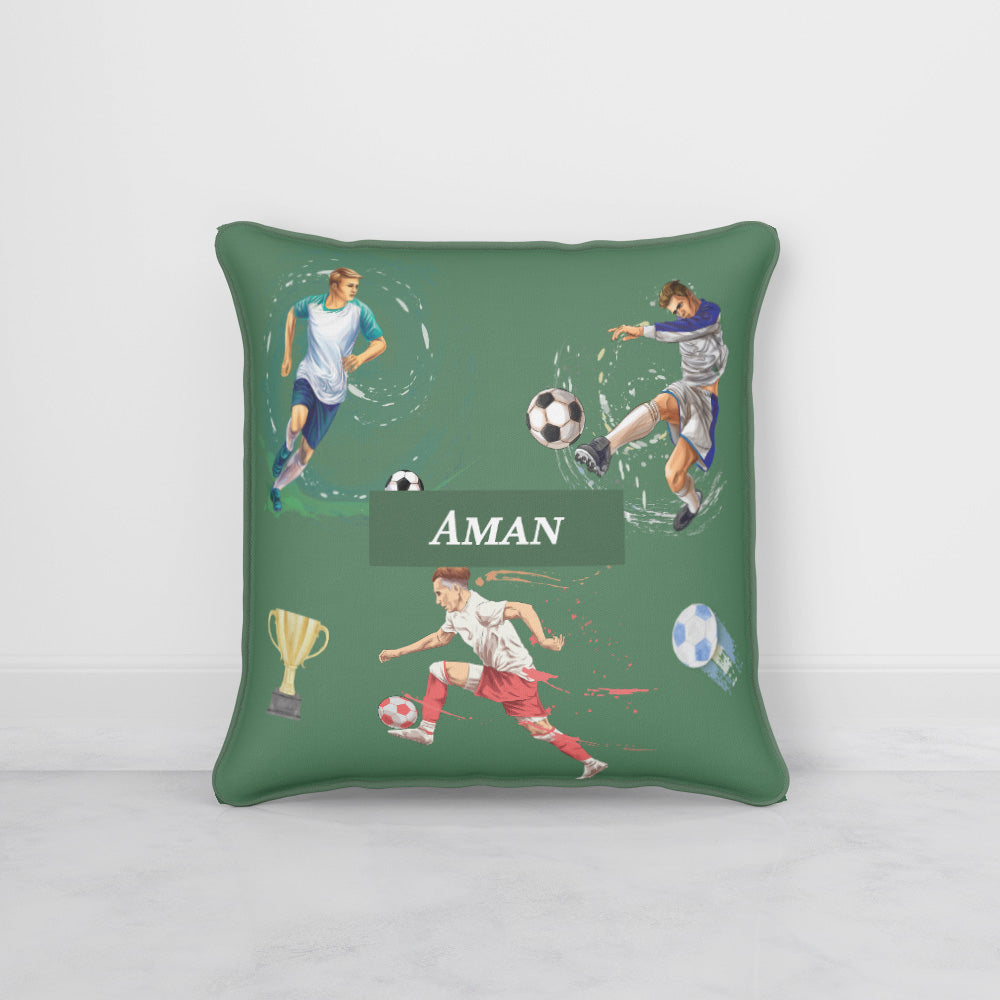 Football Fever Cushion Cover (kids)