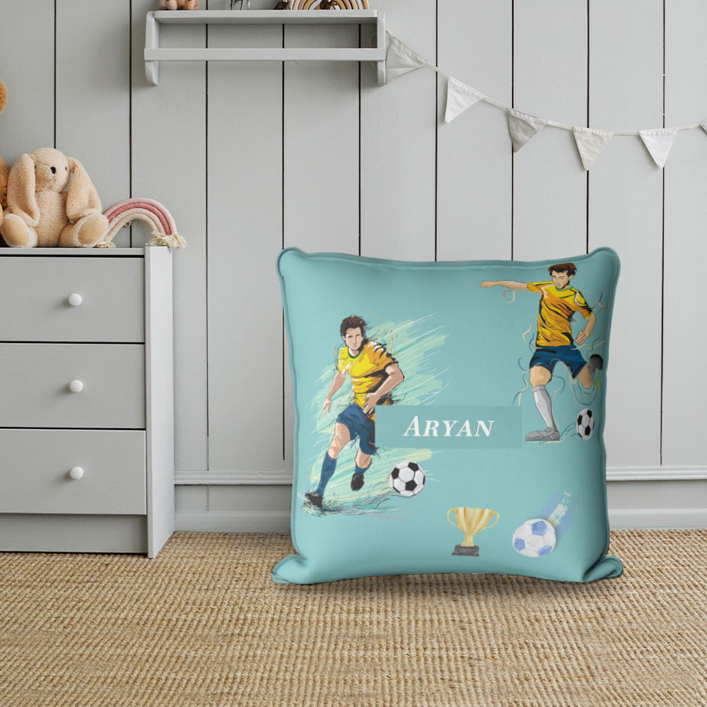 Football Fever Cushion Cover (kids)