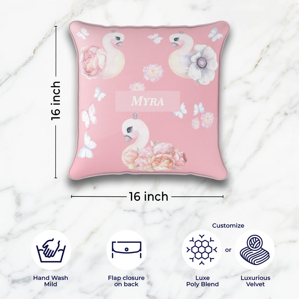 Swan Lake Garden Cushion Cover (kids)