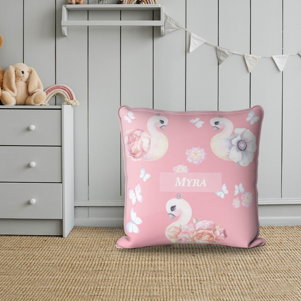 Swan Lake Garden Cushion Cover (kids)