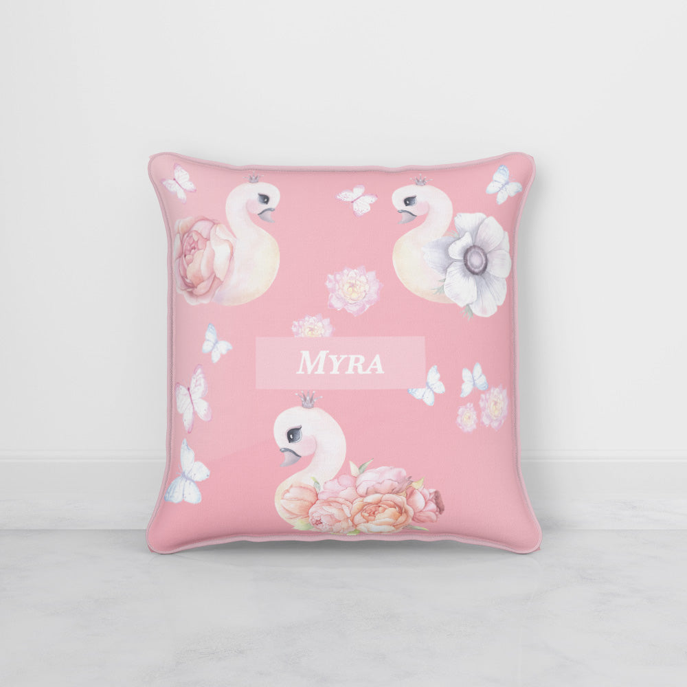 Swan Lake Garden Cushion Cover (kids)