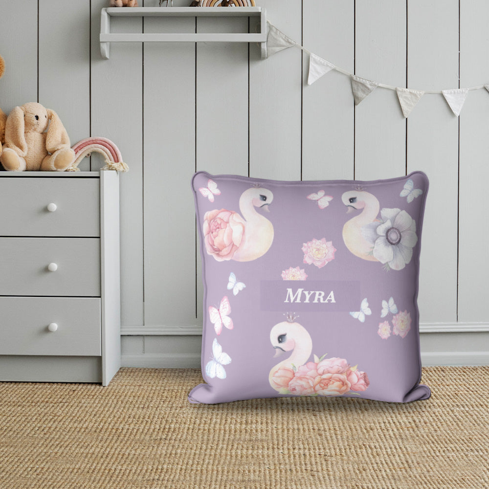 Swan Lake Garden Cushion Cover (kids)