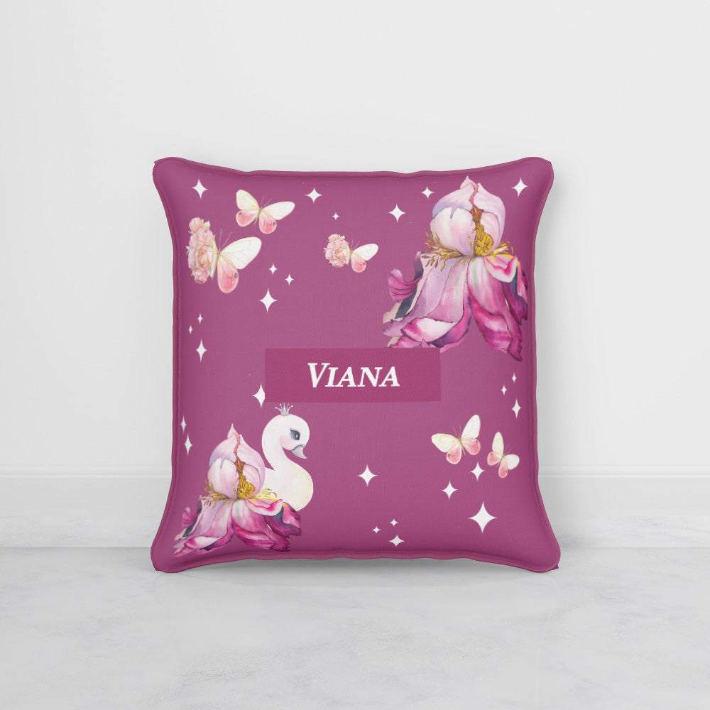 Butterfly Swan Blossom Cushion Cover (kids)