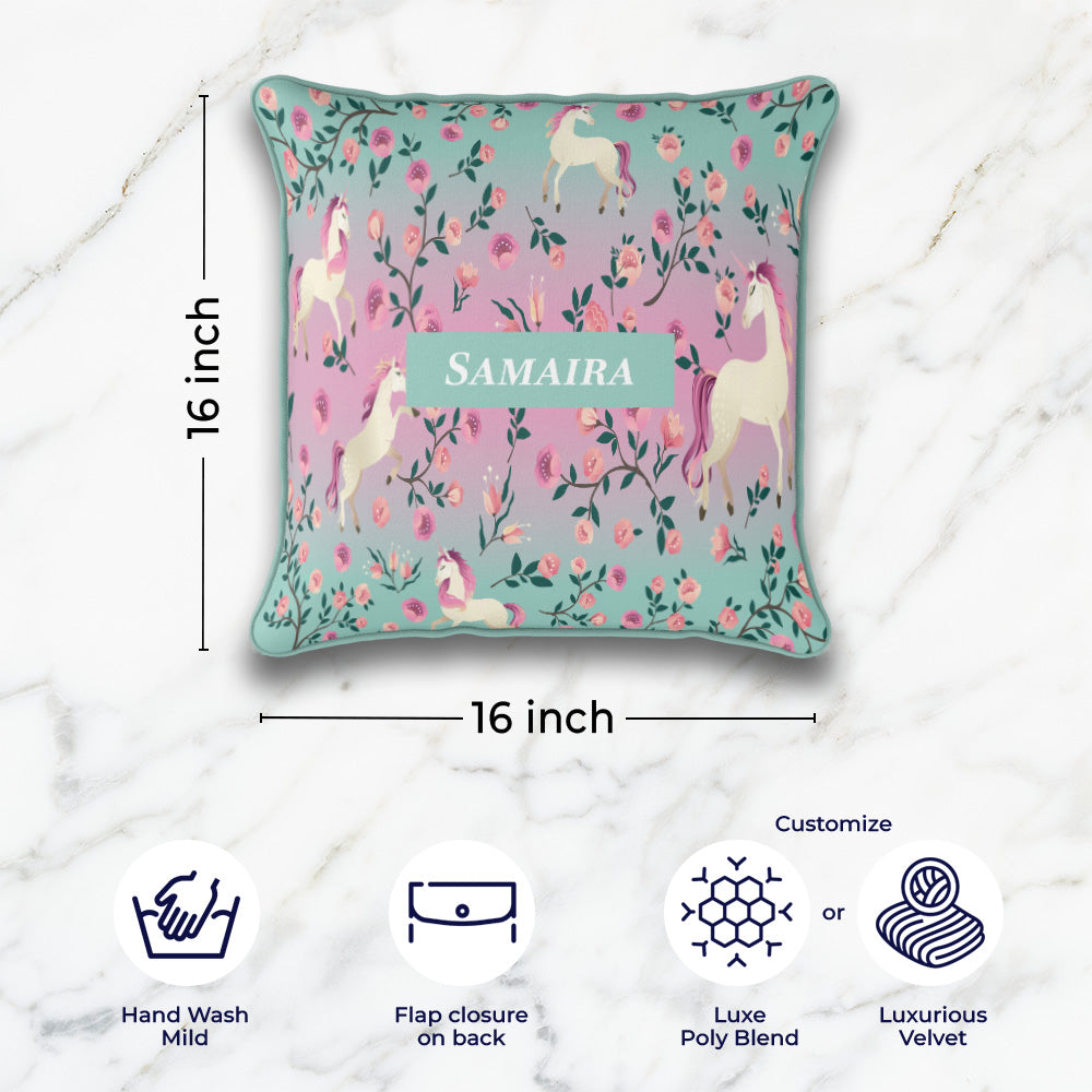 Unicorn Paradise Cushion Cover (kids)