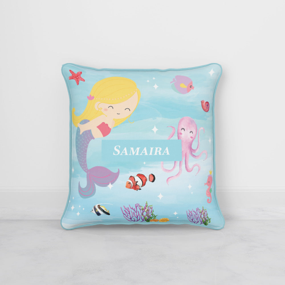 Lil Mermaid Cushion Cover (kids)