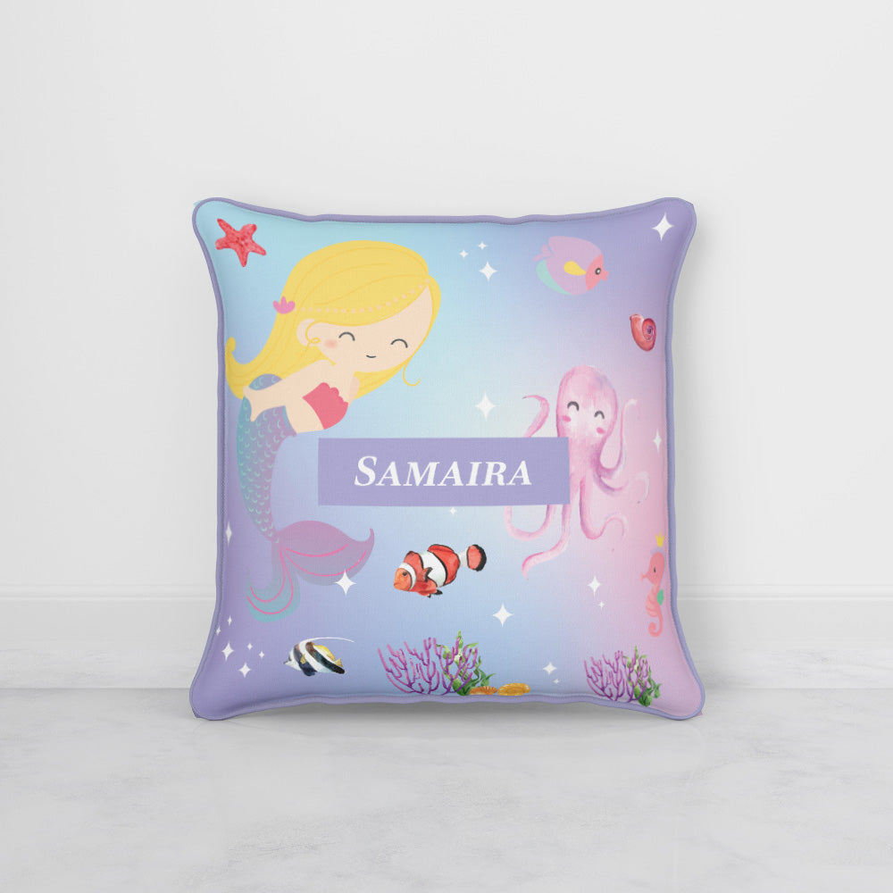 Lil Mermaid Cushion Cover (kids)