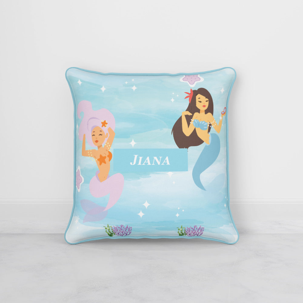 Sassy Mermaid Cushion Cover (kids)