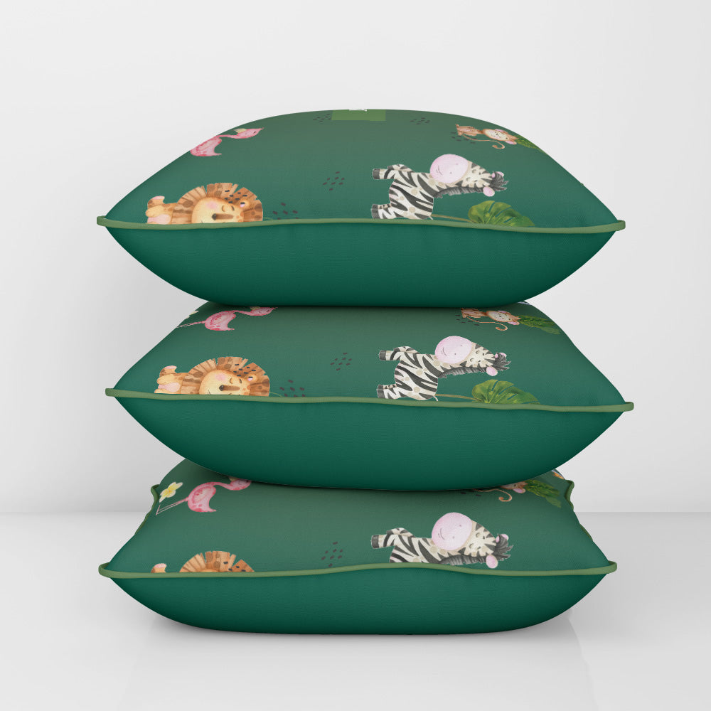 Jungle Friends Cushion Cover (kids)