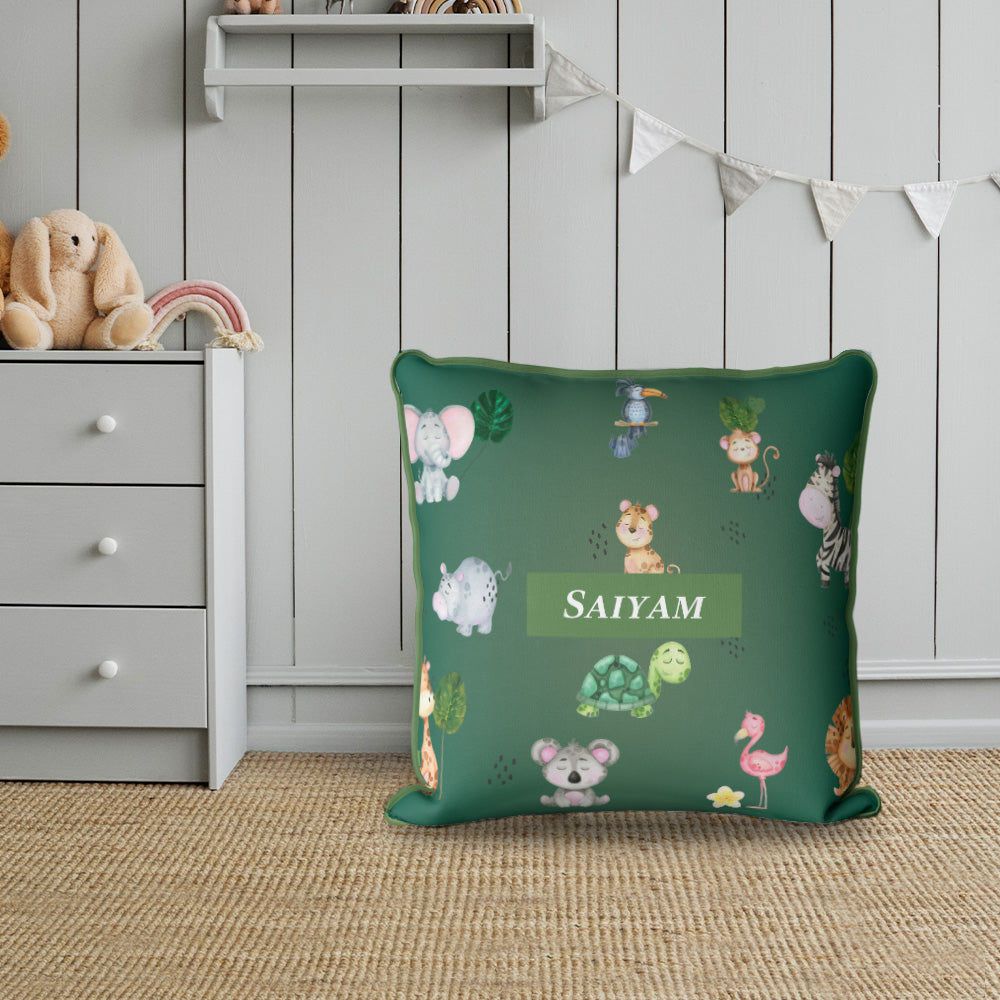 Jungle Friends Cushion Cover (kids)