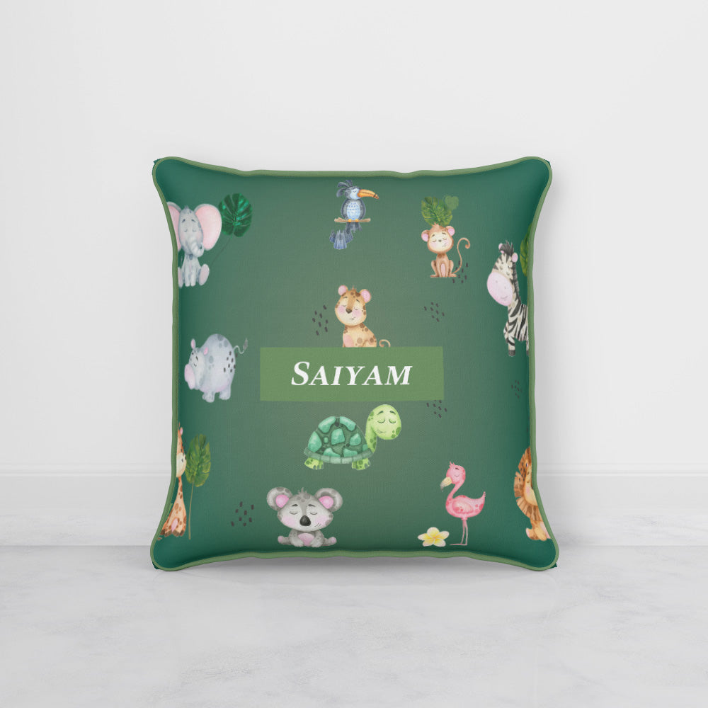 Jungle Friends Cushion Cover (kids)