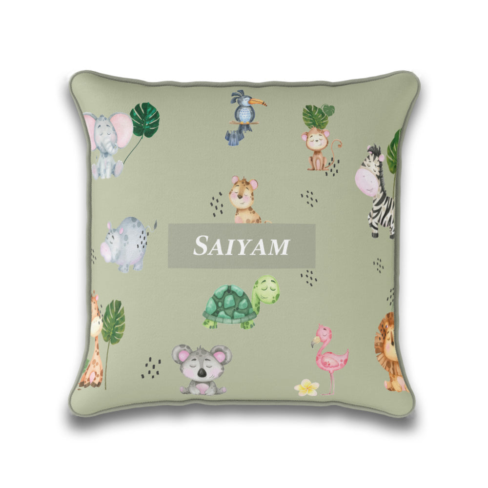 Jungle Friends Cushion Cover (kids)