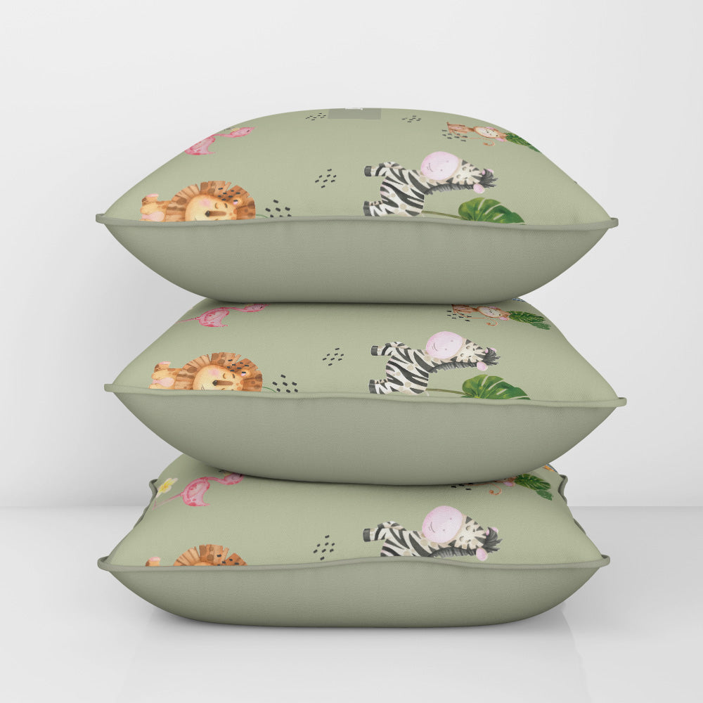 Jungle Friends Cushion Cover (kids)