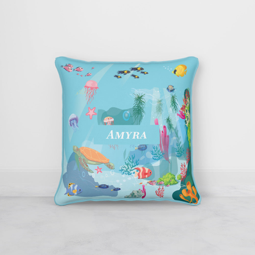 Ocean Bed Cushion Cover (kids)