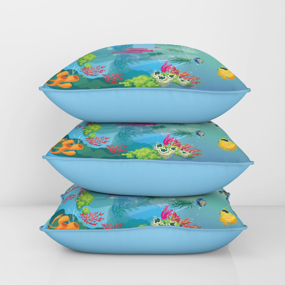 Ocean Bed Cushion Cover (kids)